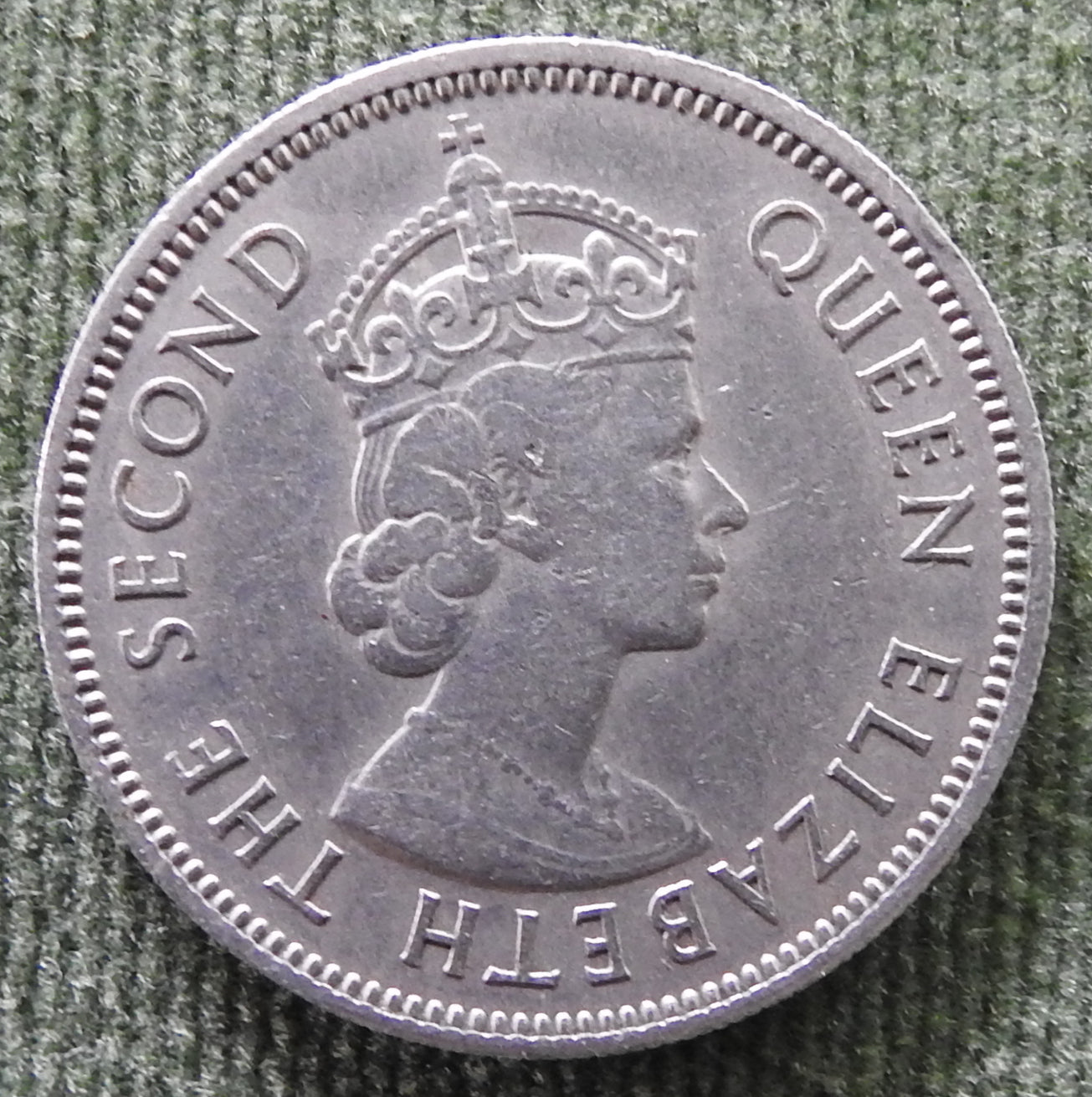 Malaya & British Borneo 1961 20 Cent Queen Elizabeth II Coin