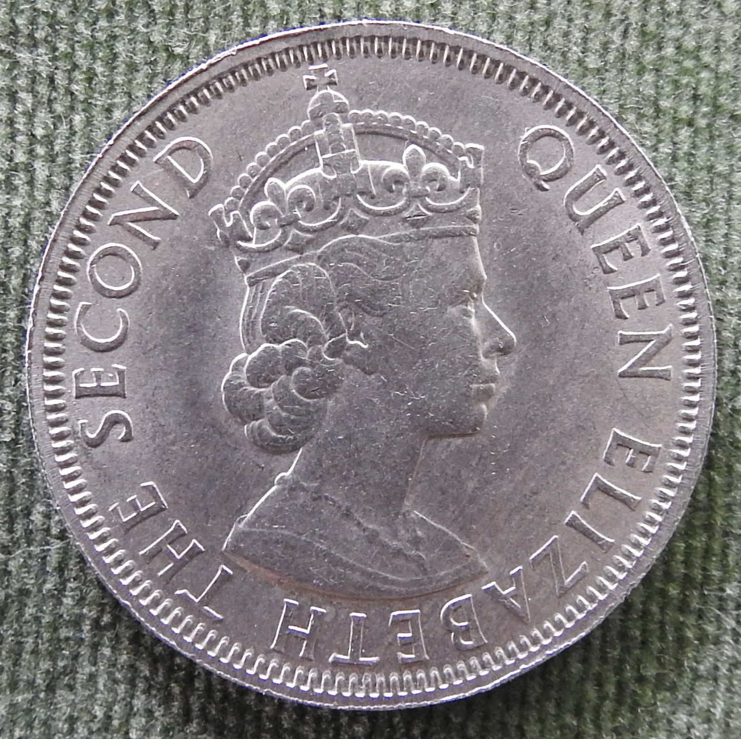 Malaya & British Borneo 1961 50 Cent Queen Elizabeth II Coin