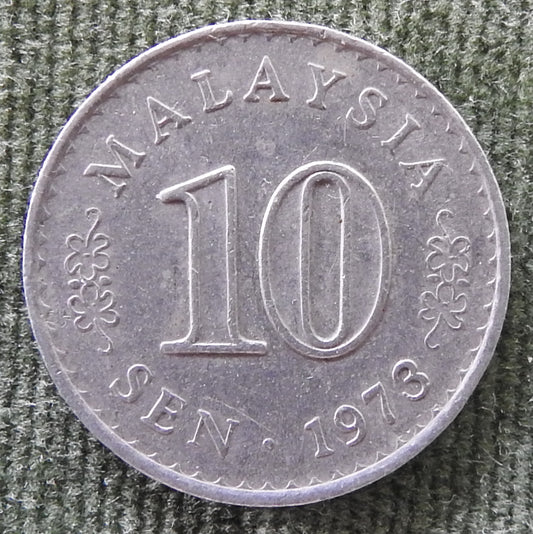 Malaysia 1973 10 Sen Coin - Circulated