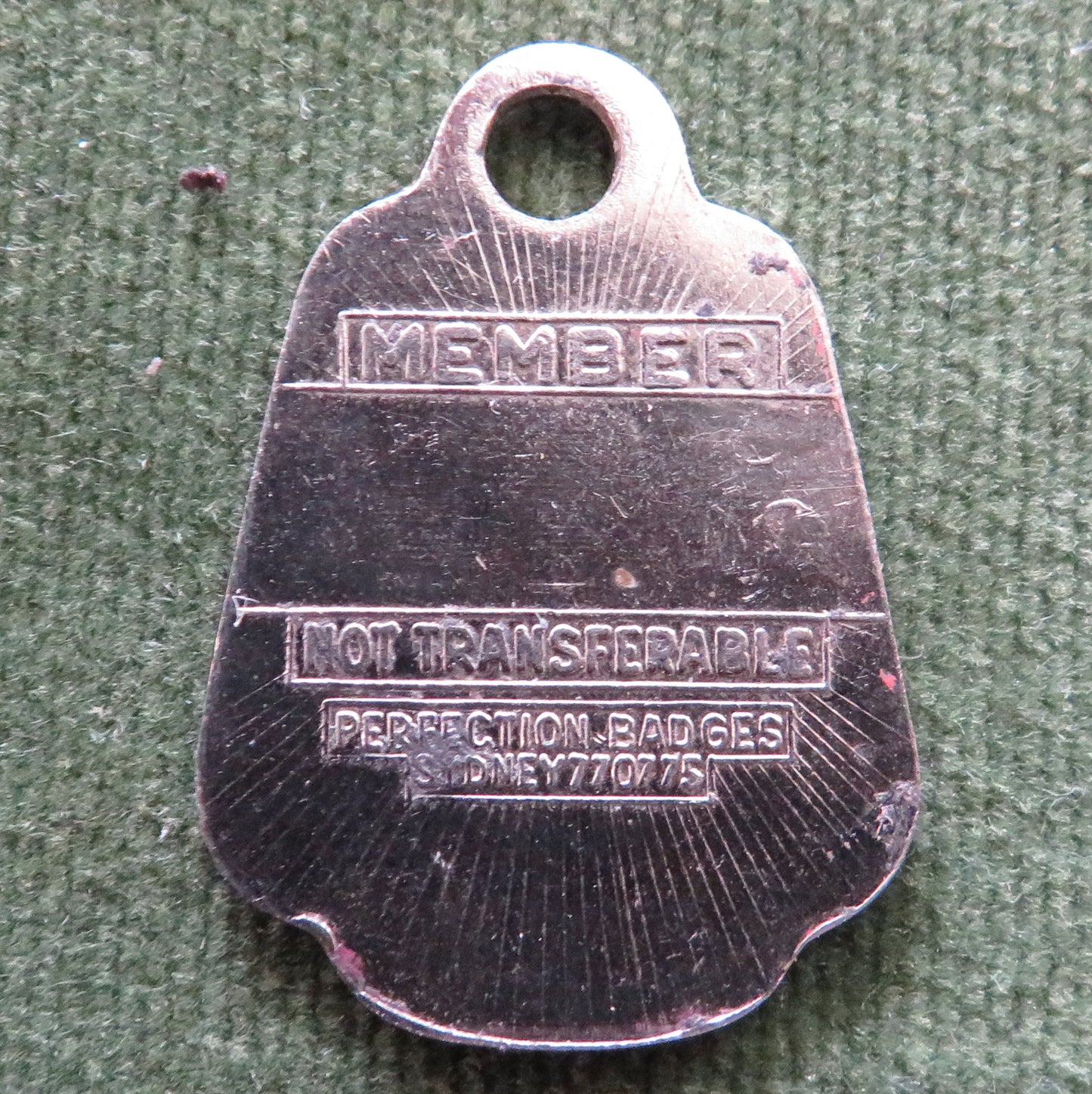 Manly War Memorial Club 1980 Members Fob Number A 28