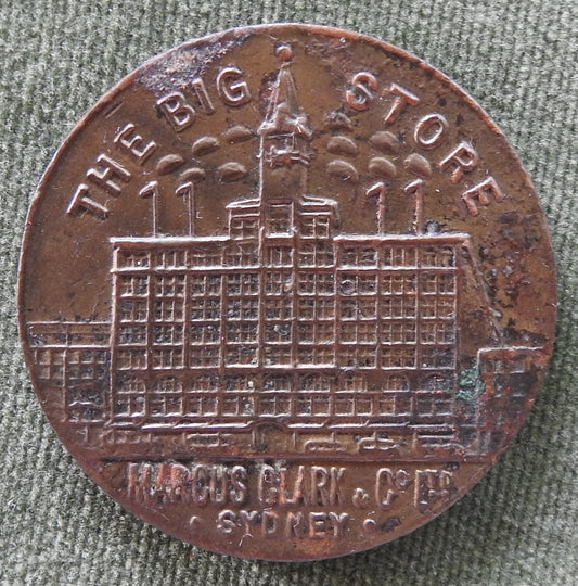 Sydney Harbour Bridge 1932 Marcus Clark & C0. Ltd. Sydney Token
