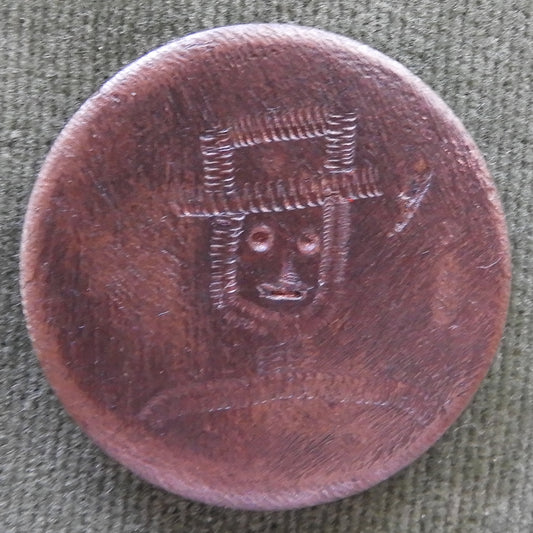 1/2 Token Depicting A Man With A Top Hat