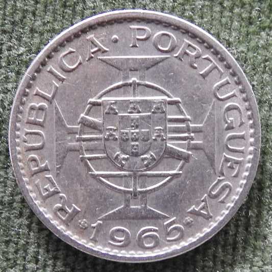 Mozambique 1965 25 Avos Coin