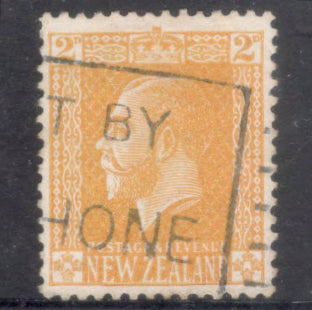 New Zealand 1916 2d 2 Pence King George V 1865-1936 Yellow Stamp