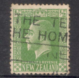 New Zealand 1925 1/2d 1/2 Penny King George V Green Stamp