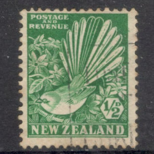 New Zealand 1935 1/2d 1/2 Penny Second Pictorials Green Stamp