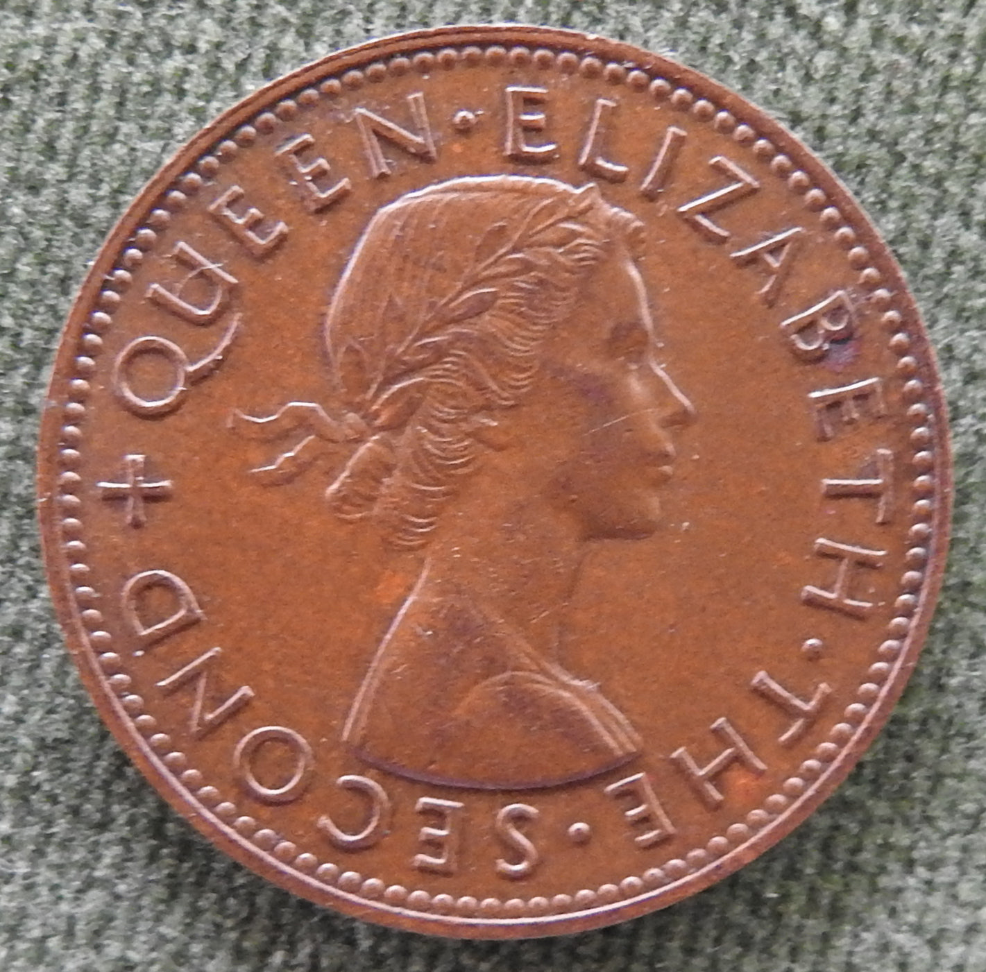 New Zealand 1960 Half Penny Queen Elizabeth II Coin