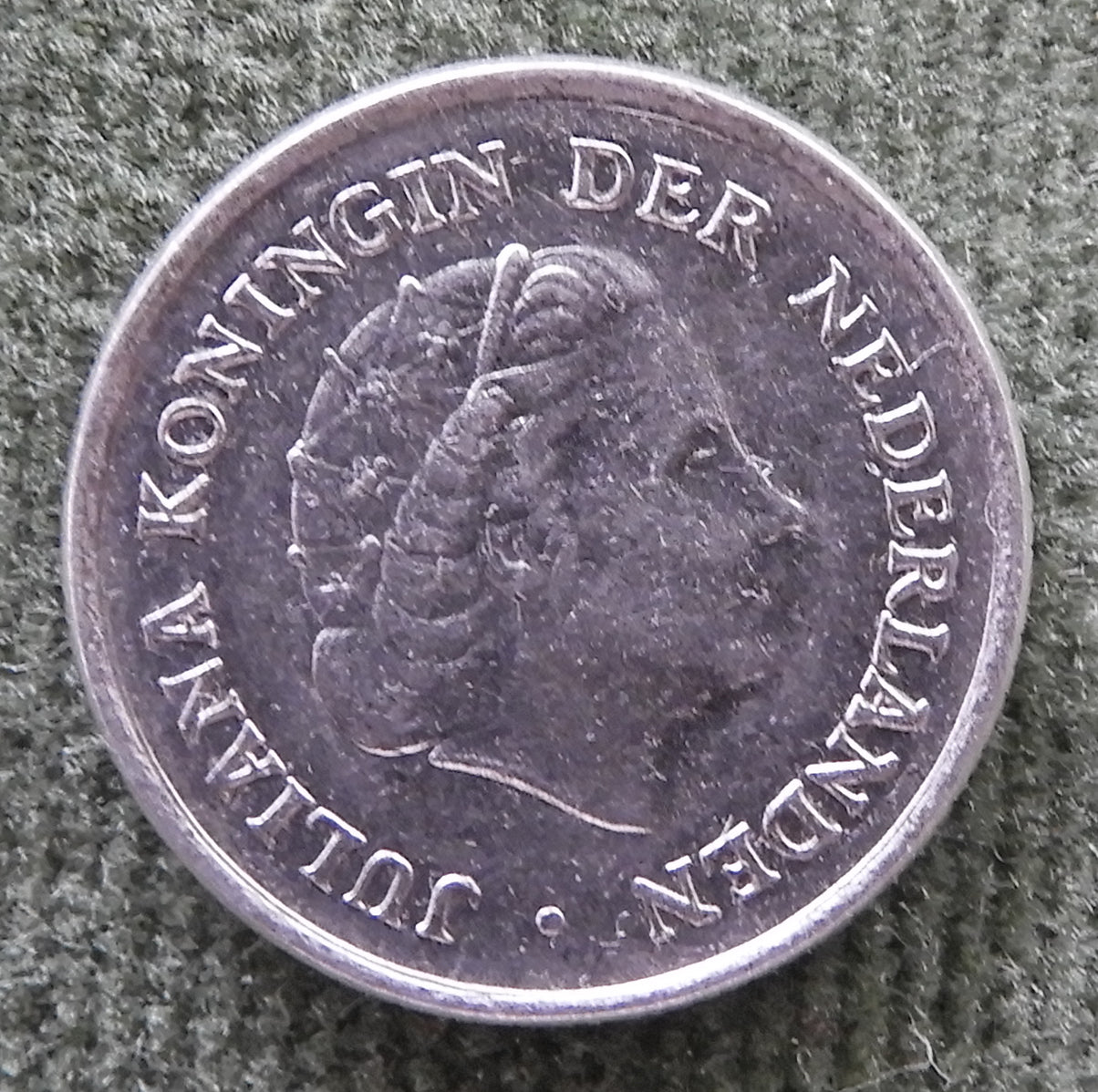 Netherlands 1969 10 Cent Juliana Coin