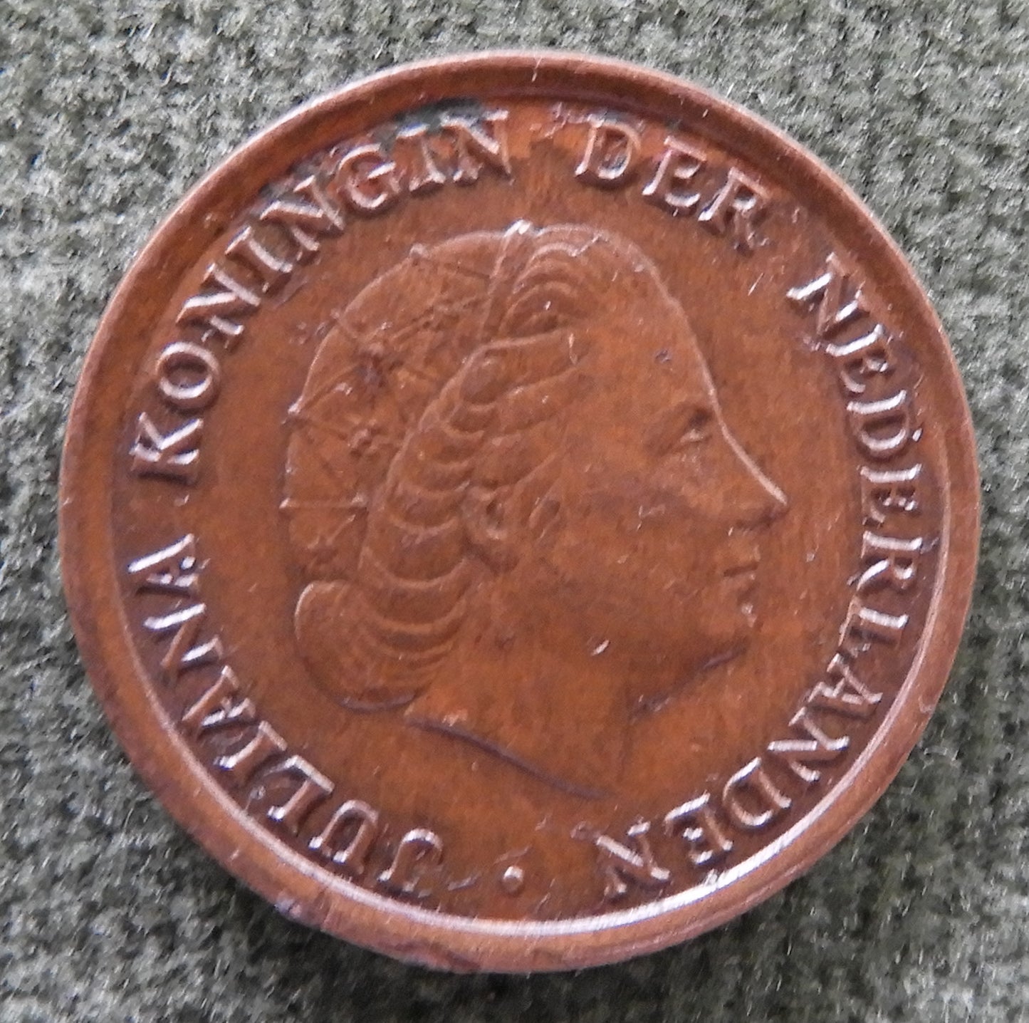 Netherlands 1970 1 Cent Juliana Coin