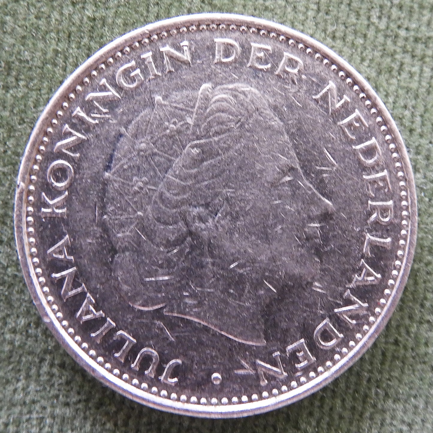 Netherlands 1970 2 1/2 Gulden Juliana Coin