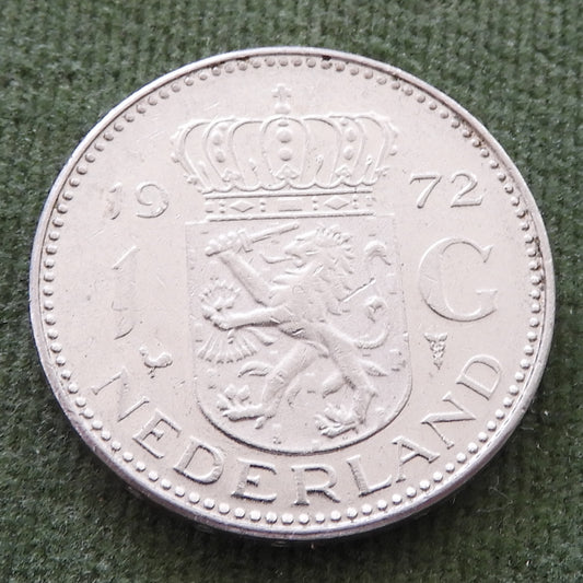 Netherlands 1972 1 Gulden Juliana Coin