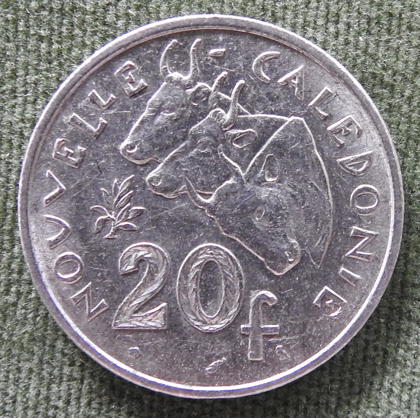 Nouvelle Caledonie 1972 20 Franc Coin