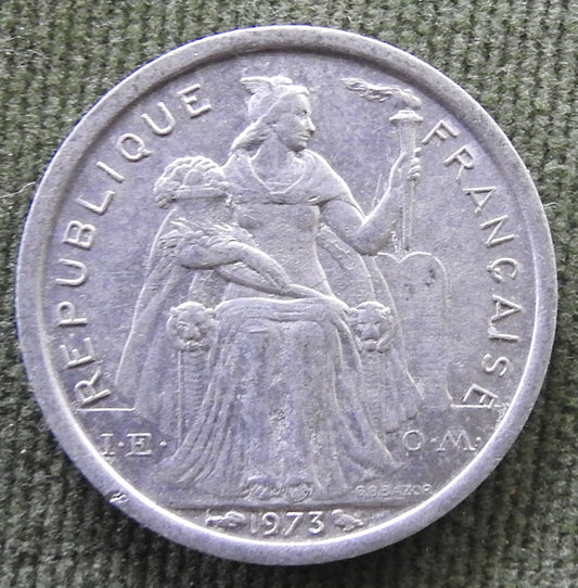 Nouvelle Caledonie 1973 1 Franc Coin
