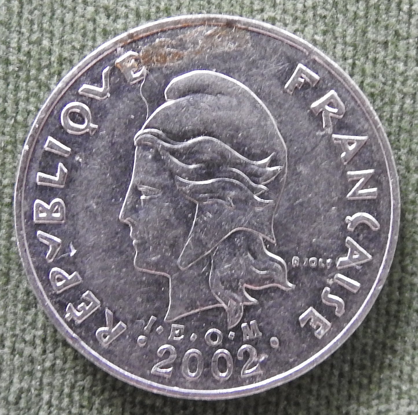 Nouvelle Caledonie 2002 20 Franc Coin