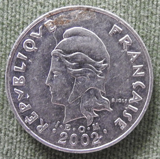 Nouvelle Caledonie 2002 20 Franc Coin