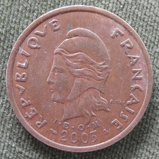 Nouvelle Caledonie 2003 100 Franc Coin