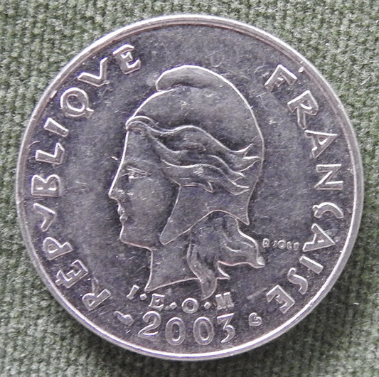 Nouvelle Caledonie 2003 20 Franc Coin