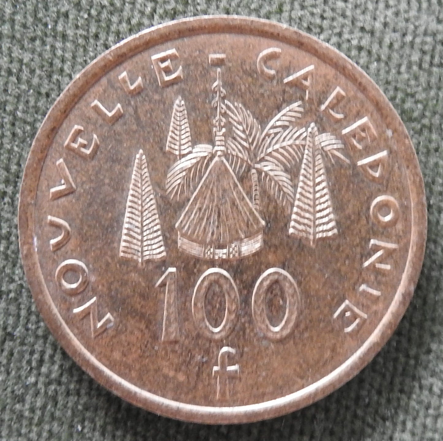 Nouvelle Caledonie 2007 100 Franc Coin