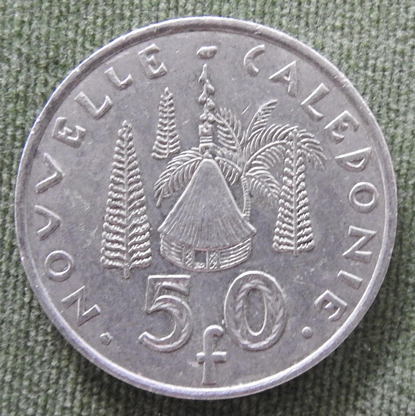 Nouvelle Caledonie 2007 50 Franc Coin