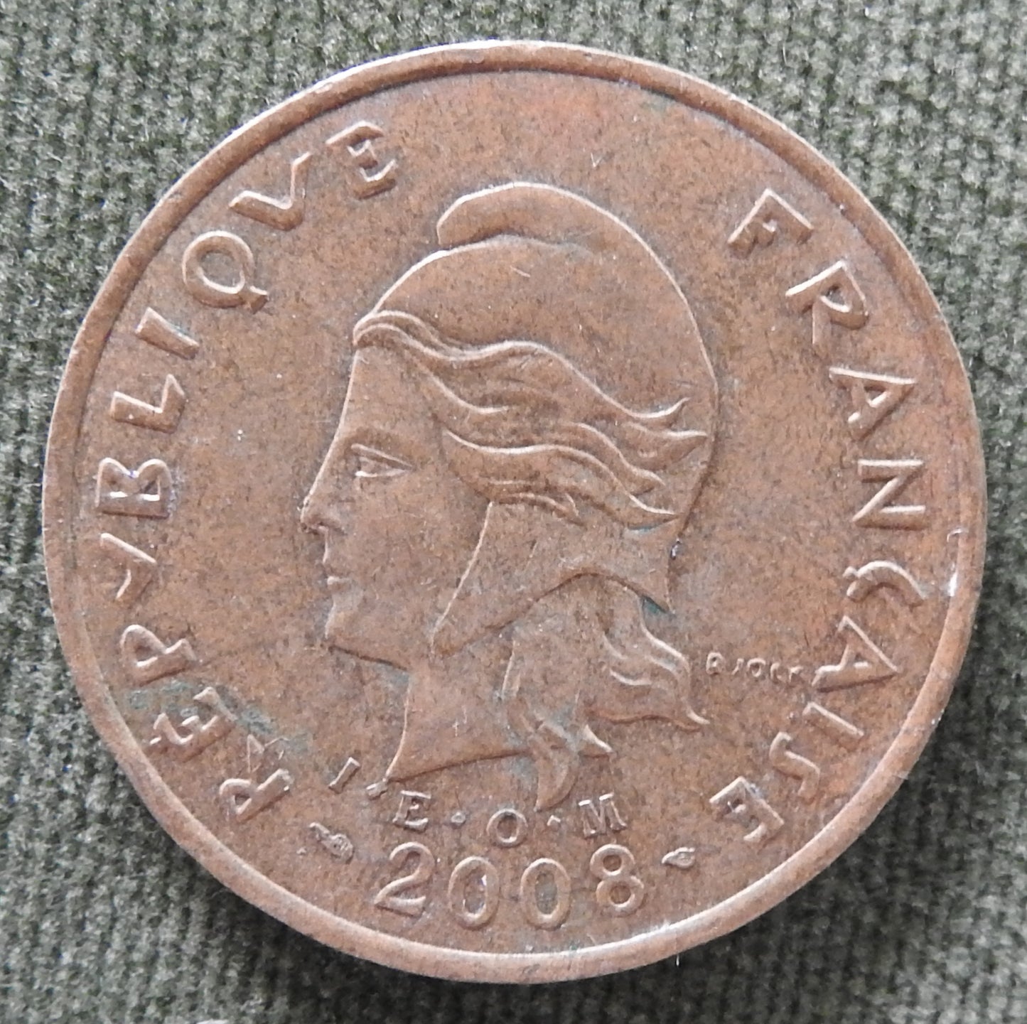 Nouvelle Caledonie 2008 100 Franc Coin