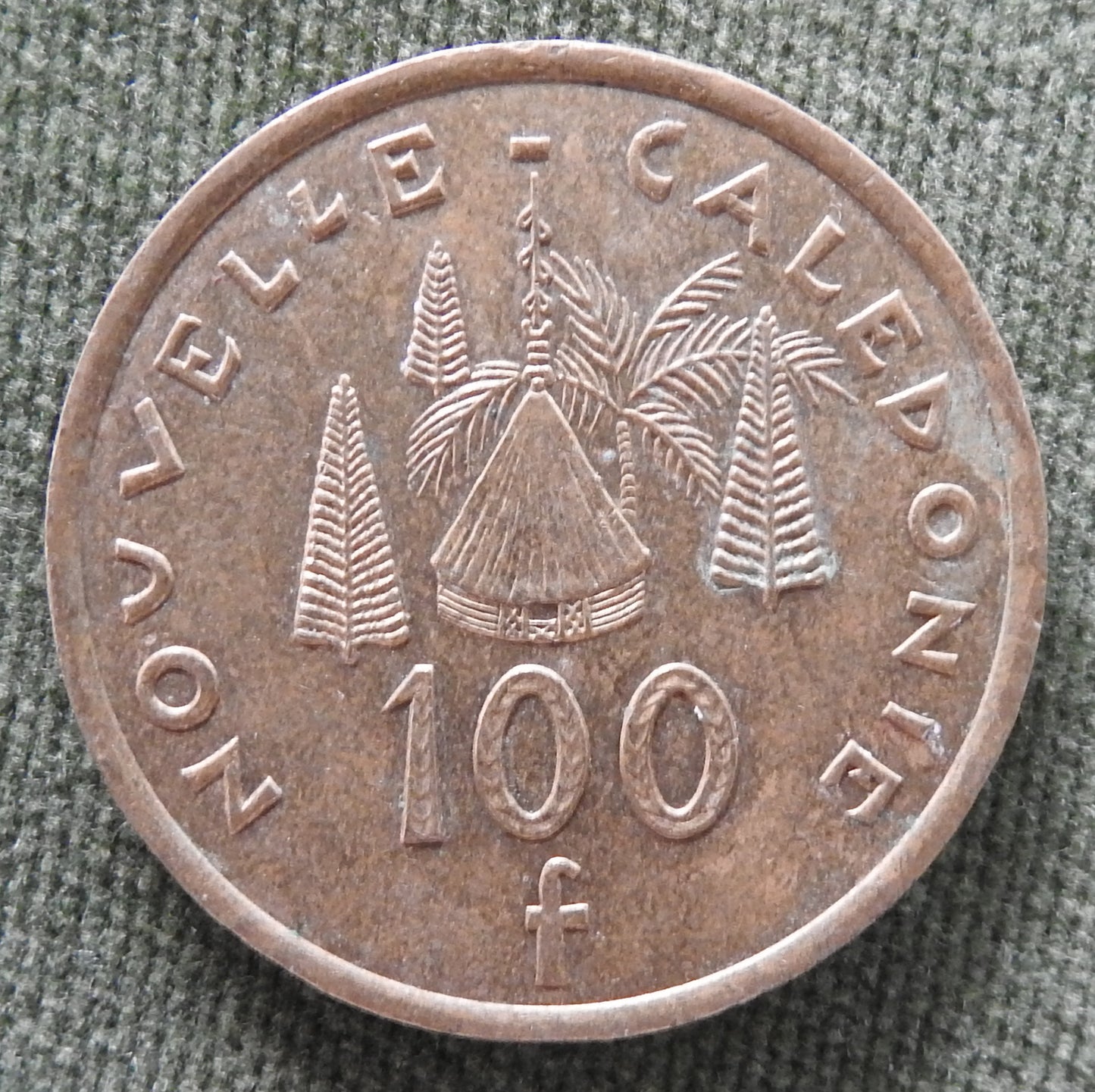 Nouvelle Caledonie 2008 100 Franc Coin