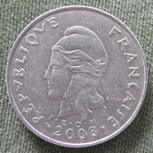 Nouvelle Caledonie 2008 50 Franc Coin