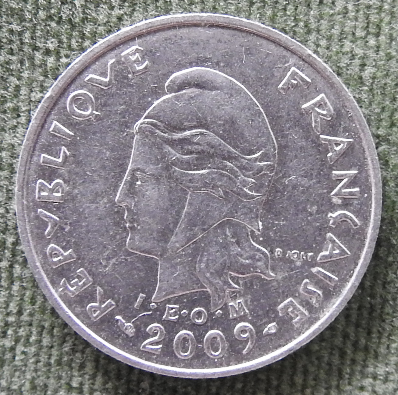 Nouvelle Caledonie 2009 10 Franc Coin