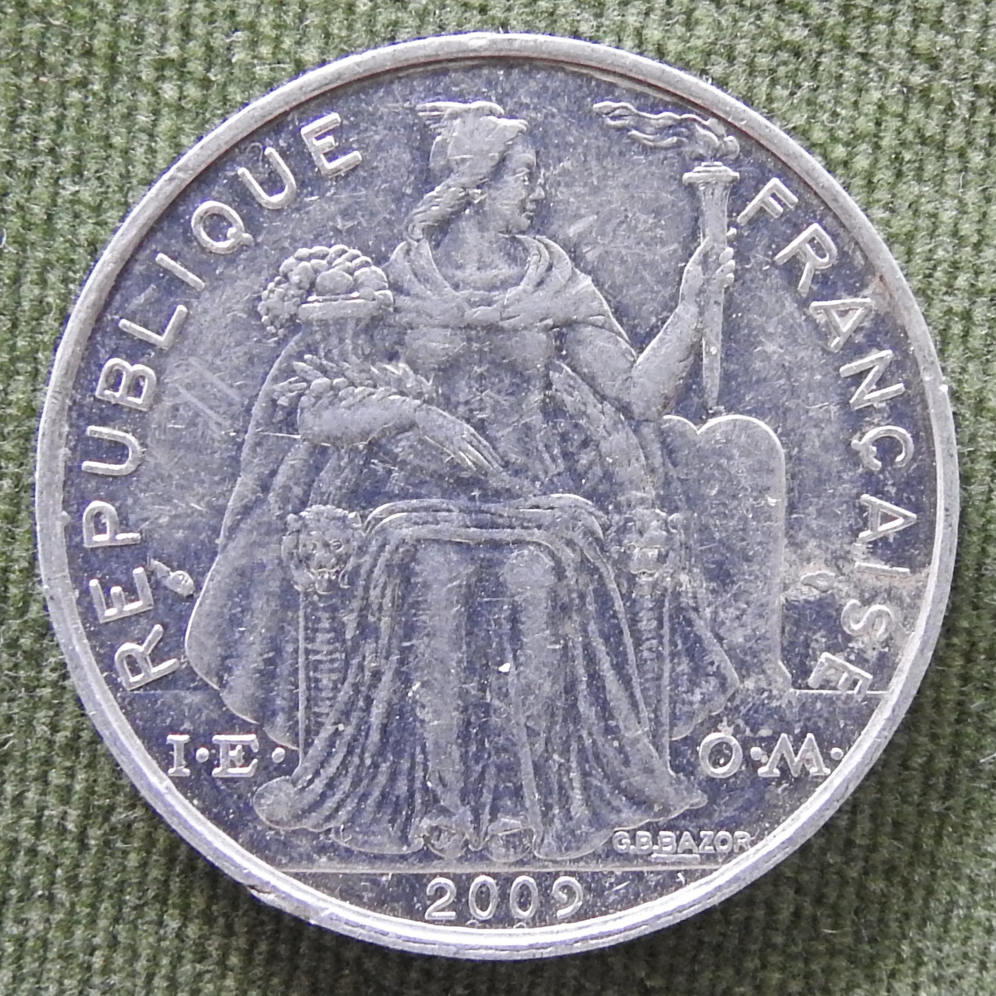 Nouvelle Caledonie 2009 5 Franc Coin