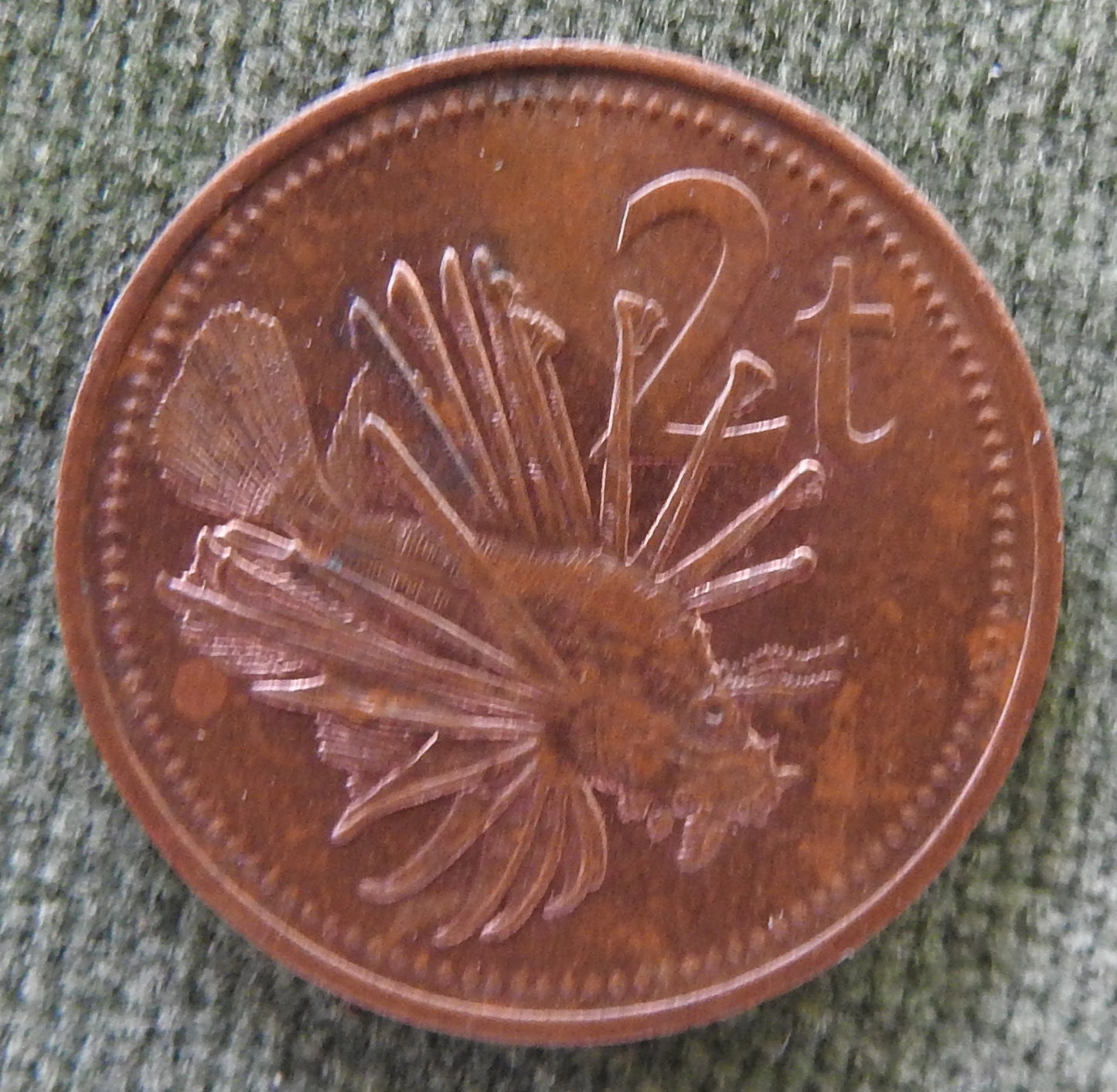 New Guinea 1975 2 Toea Coin