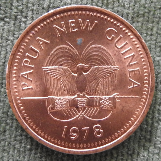 New Guinea 1978 2 Toea Coin