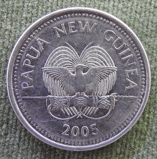 New Guinea 2005 10 Toea Coin