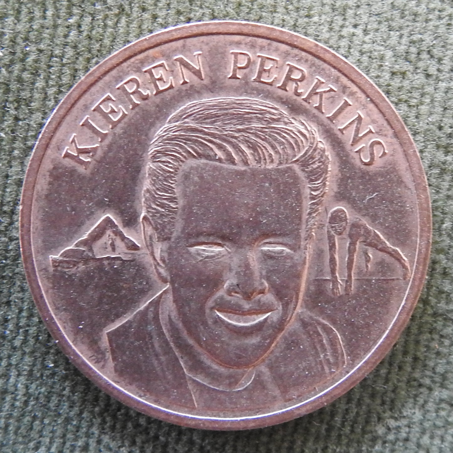 Australian Sydney 2000 Olympic Medals Collection Medallion - Kieren Perkins