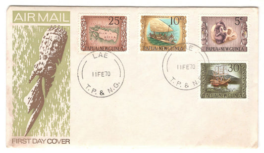 New Guinea PNG 1970 National Heritage First Day Cover FDC