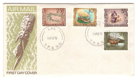 New Guinea PNG 1970 National Heritage First Day Cover FDC
