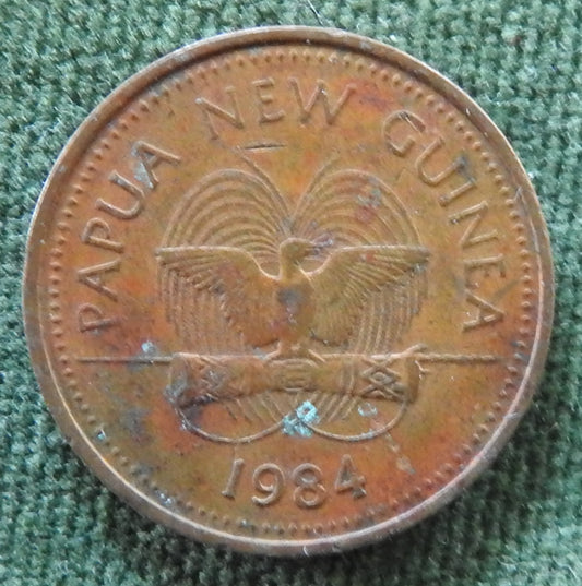 New Guinea 1984 2 Toea Scorpion Fish Coin