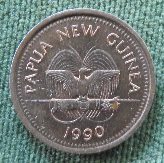 New Guinea 1990 2 Toea Scorpion Fish Coin