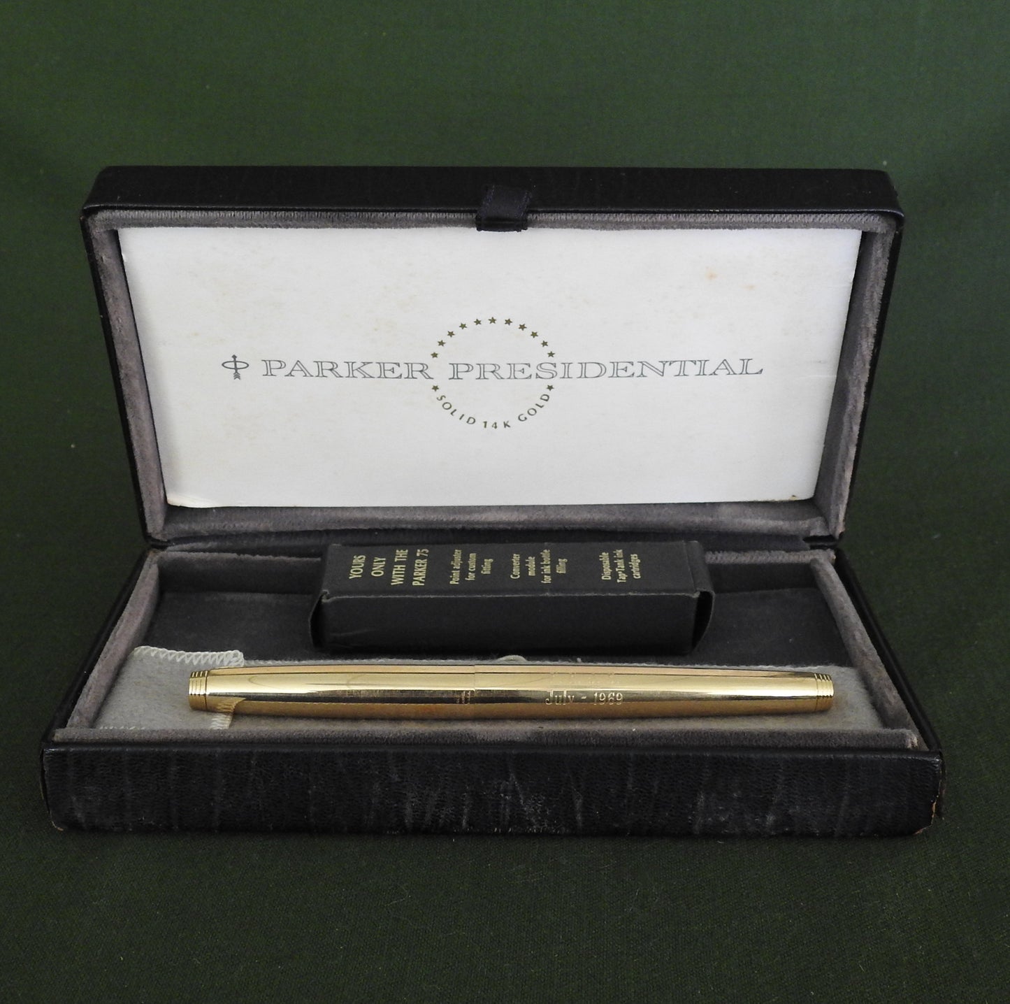 Parker Presidential 75 14k Fountain Pen c.1969