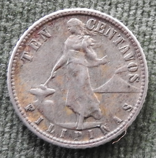 Philippines 1944 10 Centavos Coin