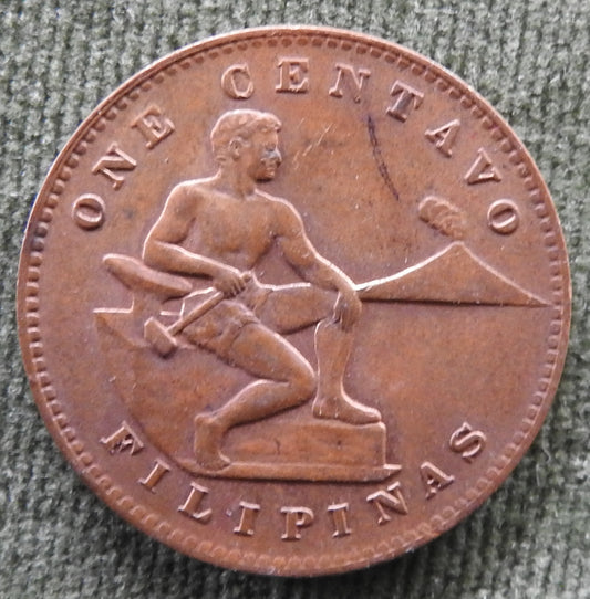 Philippines 1944 1 Centavo USA Coin