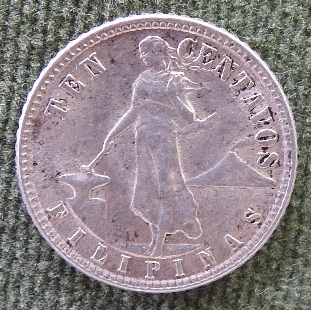 Philippines 1945 10 Centavos Coin
