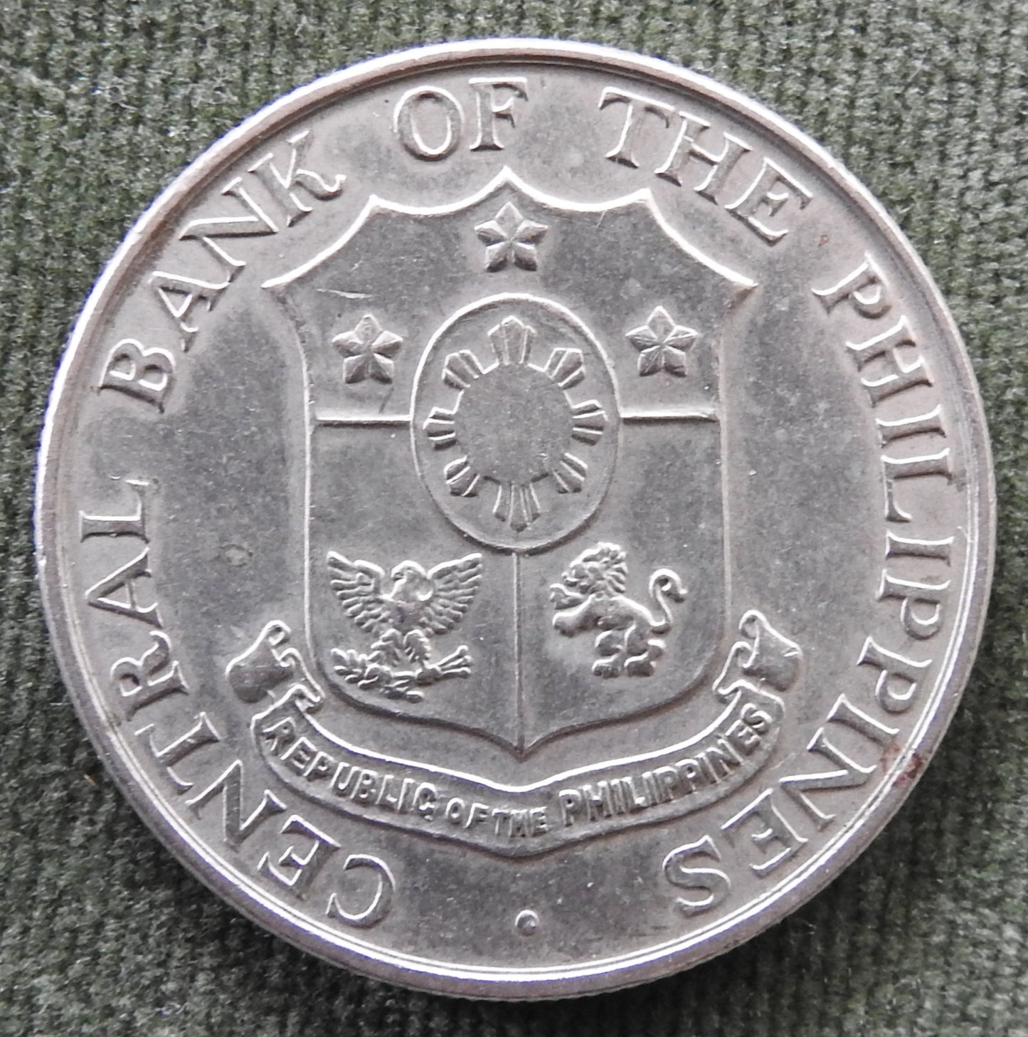 Philippines 1964 50 Centavos Lady Liberty Coin