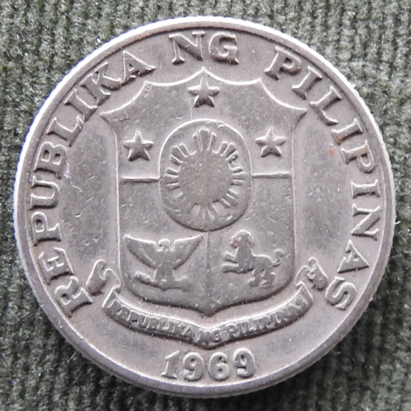 Philippines 1969 25 Sentimos Juan Luna Coin
