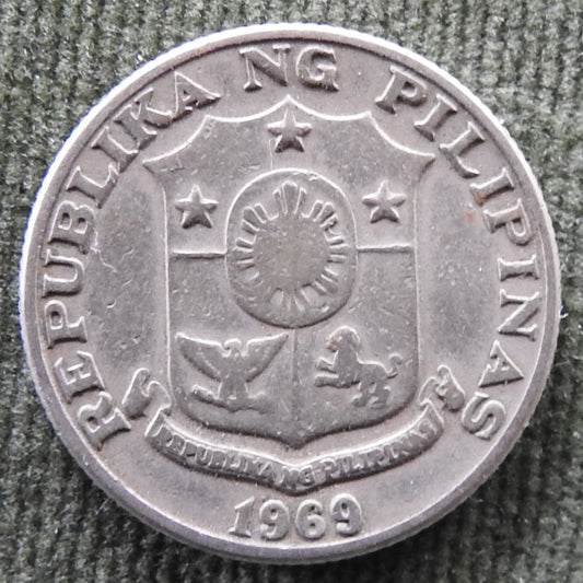 Philippines 1969 25 Sentimos Juan Luna Coin