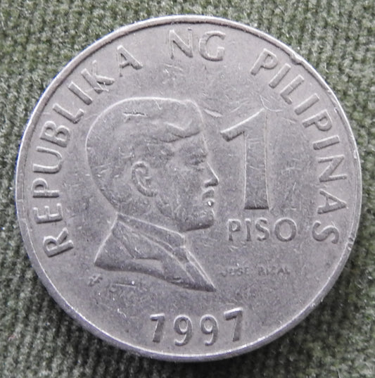 Philippines 1997 1 Piso Jose Rizal Coin