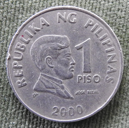 Philippines 2000 1 Piso Jose Rizal Coin