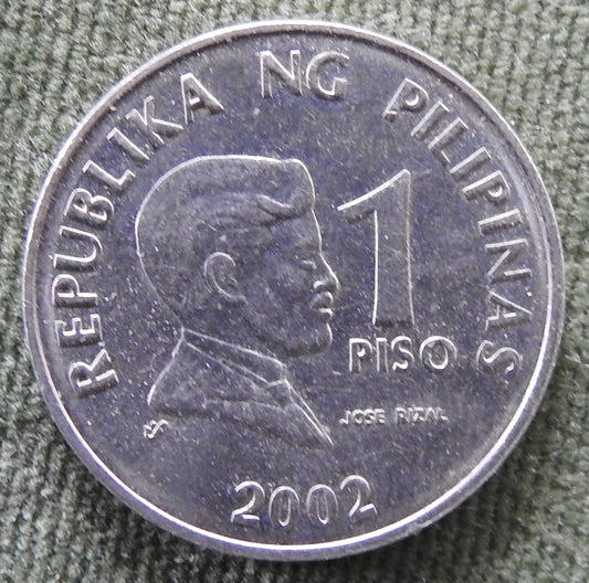 Philippines 2002 1 Piso Jose Rizal Coin