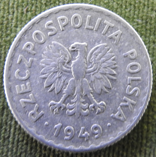 Poland 1949 1 Zloty Coin - Circulated