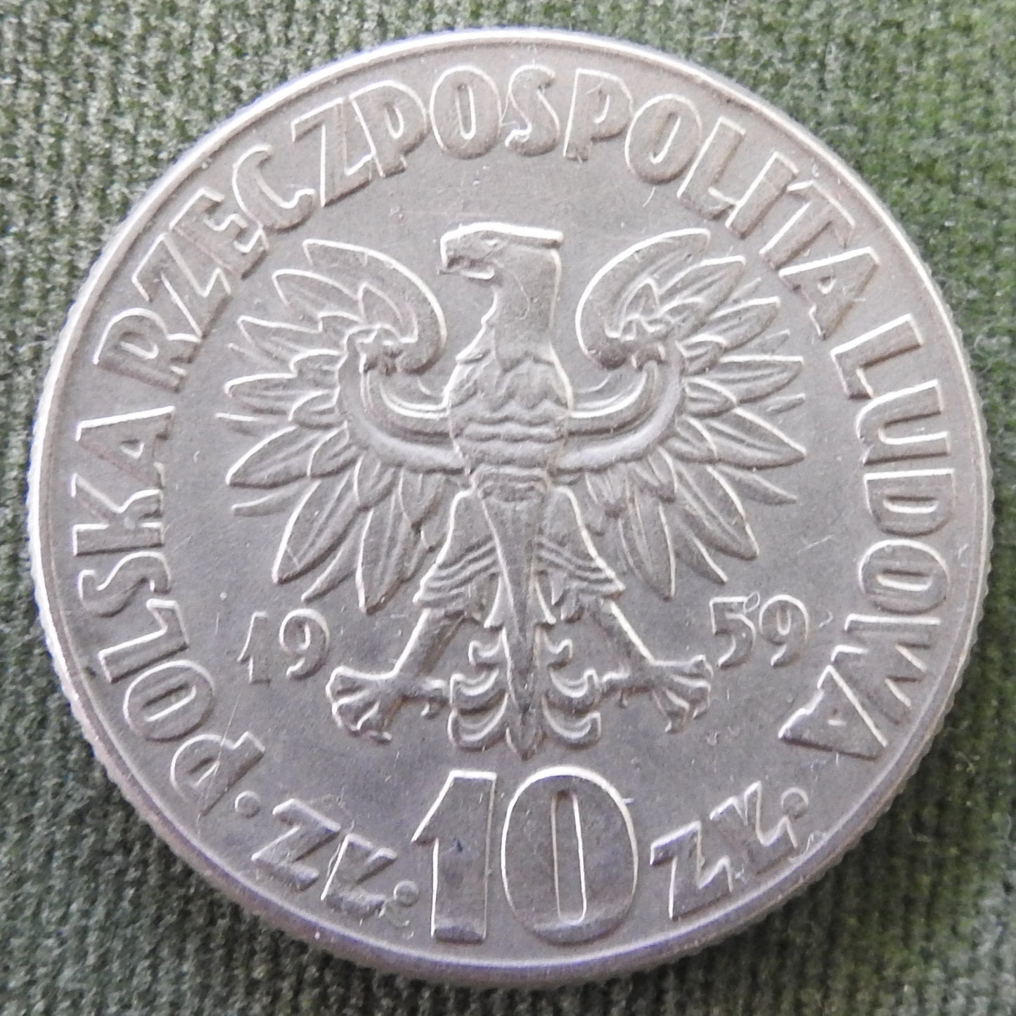 Poland 1959 10 Zlotys Mikołaj Kopernik Coin - Circulated