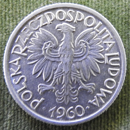 Poland 1960 2 Zlotys With Wheat And Fruit Coin - Circulated