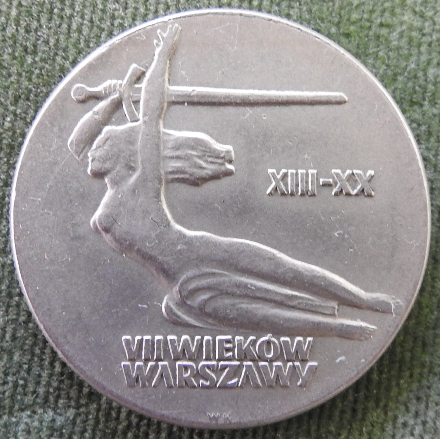 Poland 1965 10 Zlotys 700th Anniversary of Warsaw Coin - Circulated